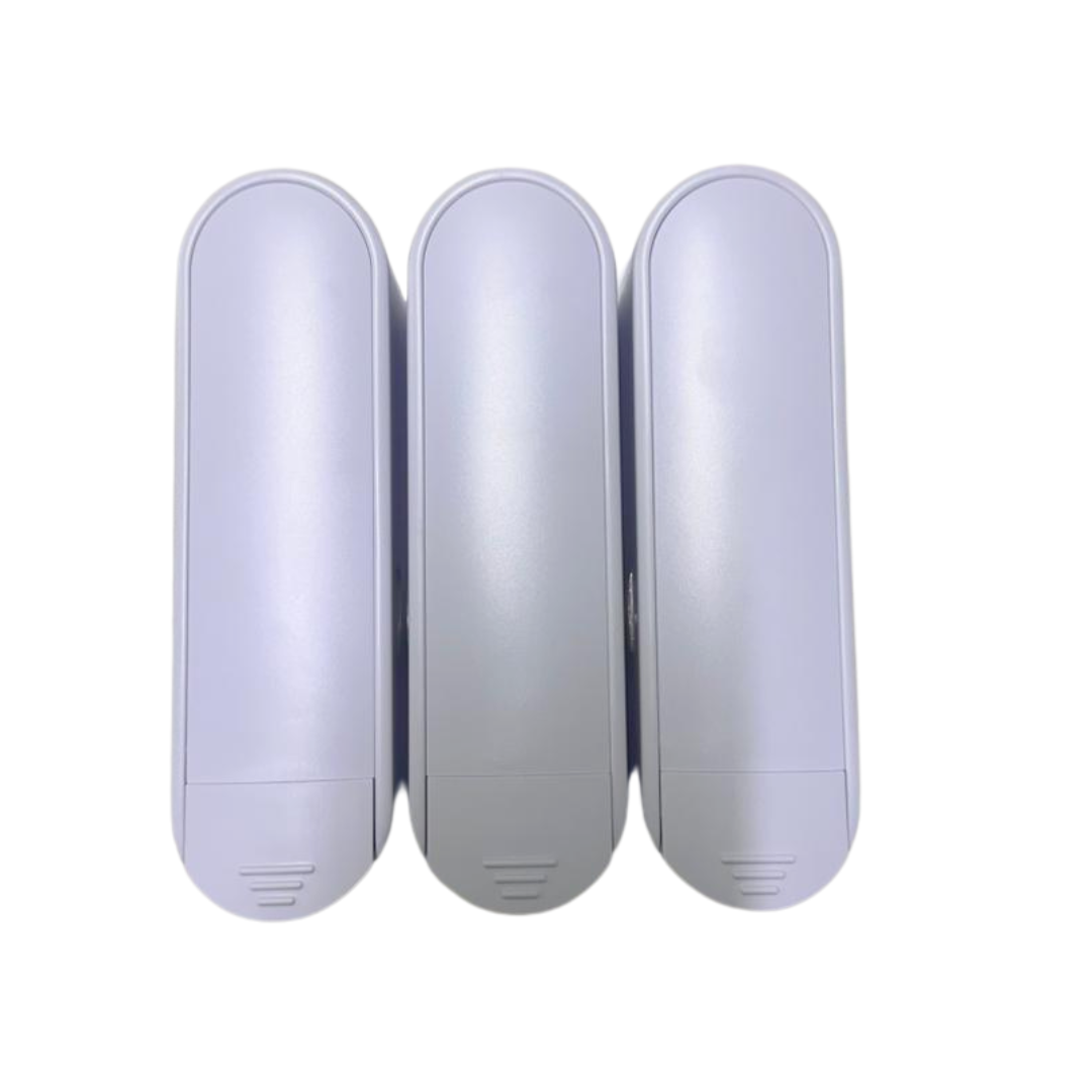 Dispenser triple Shampoo,acond y gel de ducha