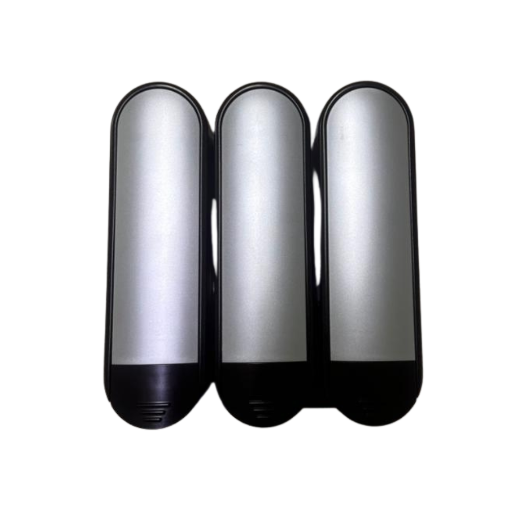 Dispenser triple Shampoo,acond y gel de ducha