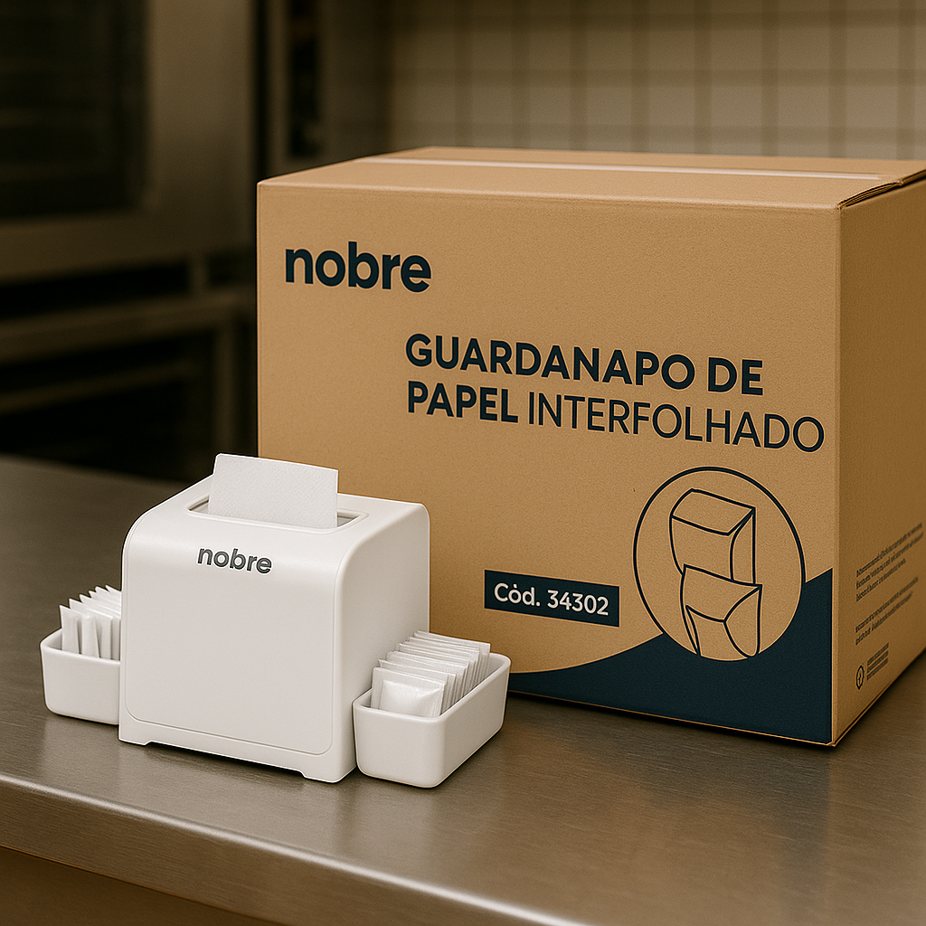 Caja de papel 10 x 20 6000 hojas p/ servilletas