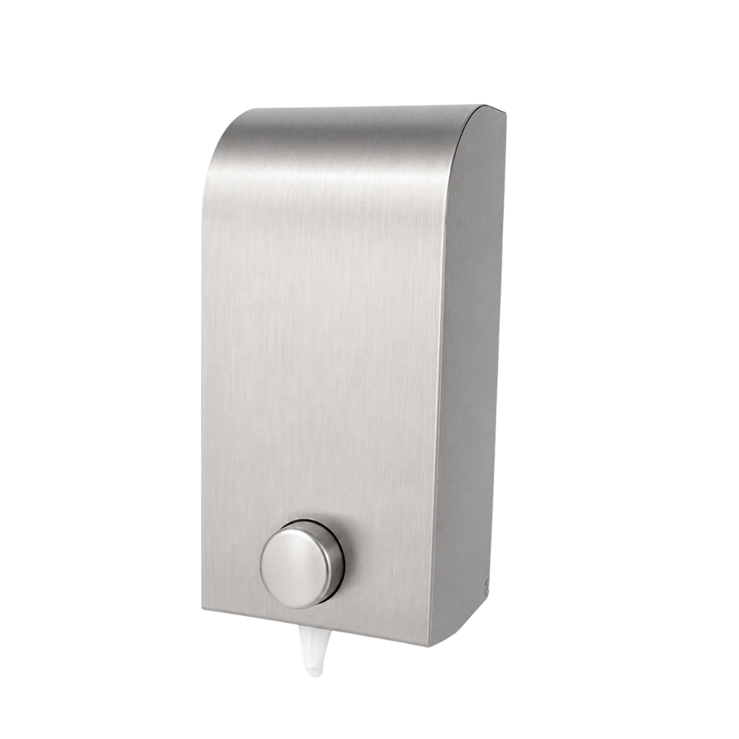 Dispenser jabón líquido acero inoxidable curva line