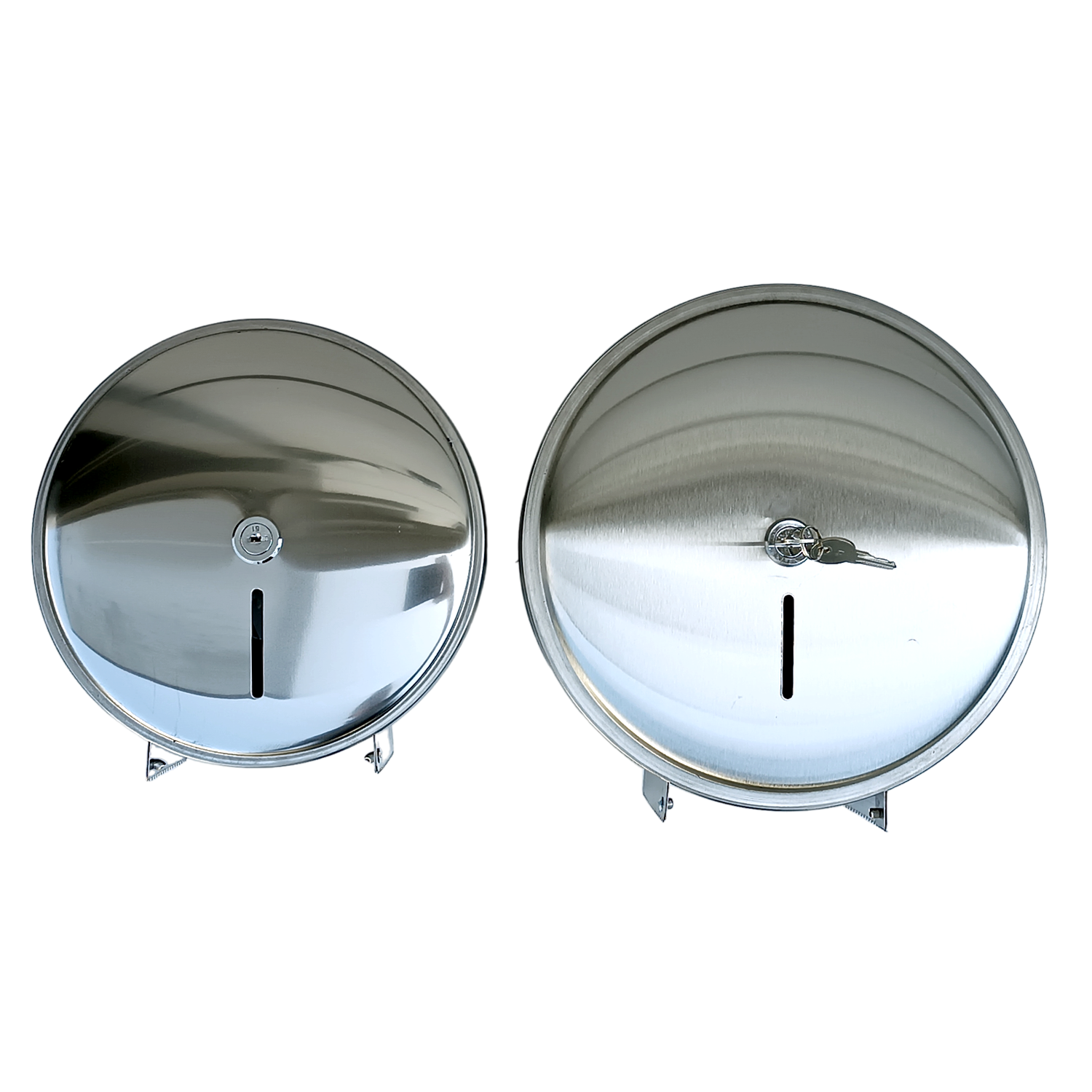 Dispenser jumbo acero inoxidable esmerilado x 350 mts.