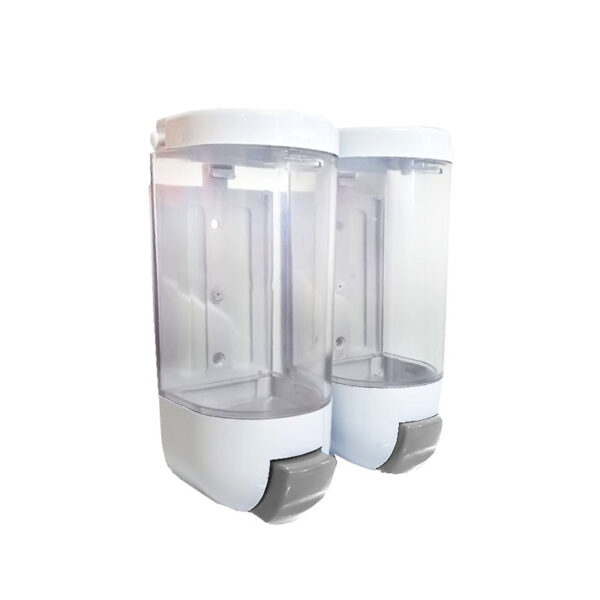 Dispenser para jabón líquido acrílico doble tecla