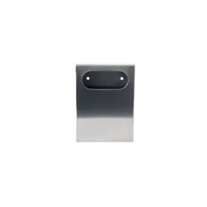 Dispenser p/ desechos femeninos de acero inoxidable esmerilado