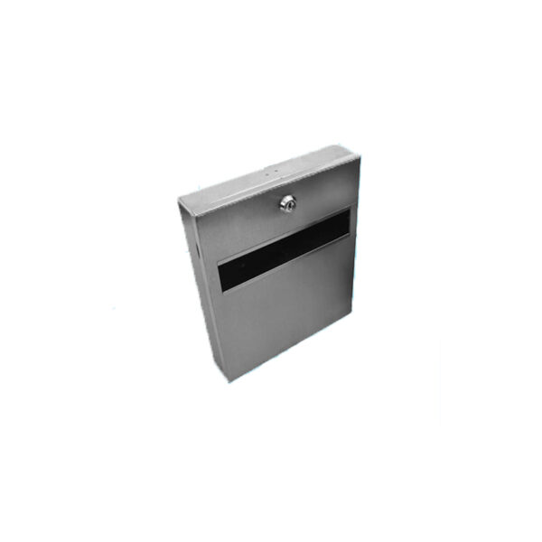 Dispenser angosto de acero inoxidable esmerilado
